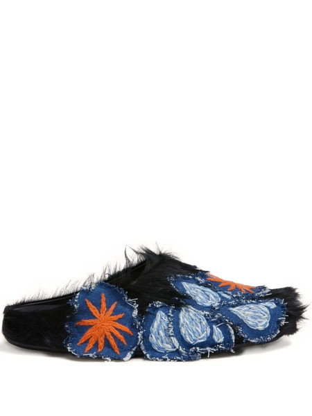  Marni Embroidered Mules - Zo947 Multicolour 