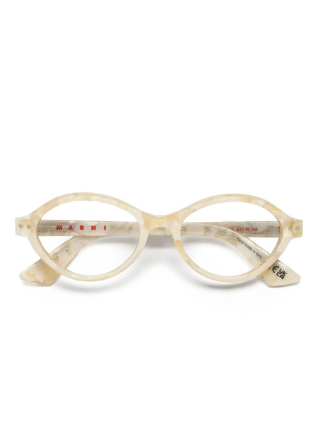 Marni Eyewear Janrel Glasses - Neutrals 