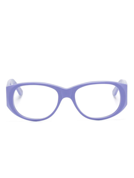  Marni Eyewear Orinoco River Rectangular-frame Glasses - Purple 