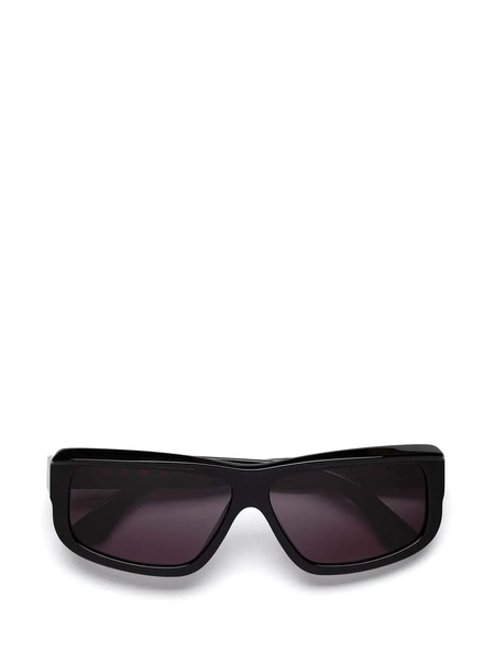  Marni Eyewear Rectangle-frame Sunglasses - Black 