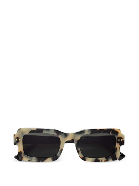  Marni Eyewear Rectangular Sunglasses - Neutrals 