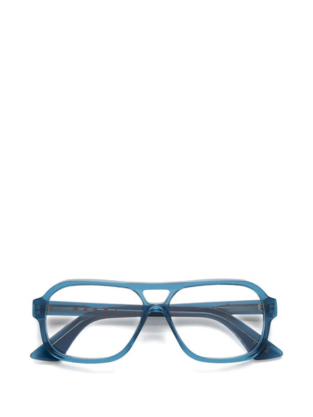  Marni Eyewear X Retrosuperfuture Moziqui Pilot-frame Glasses - Blue 