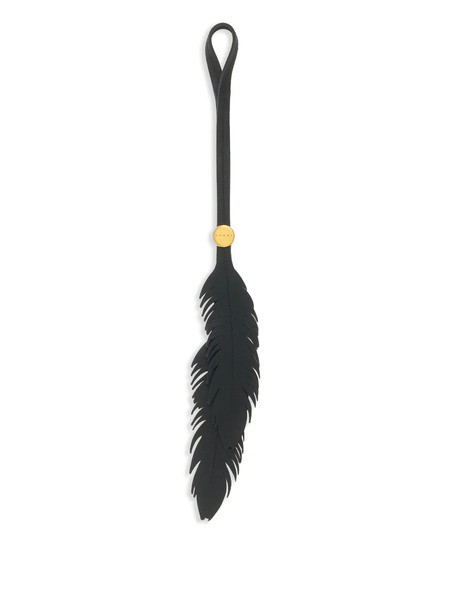  Marni Feather Leather Charm - Black 