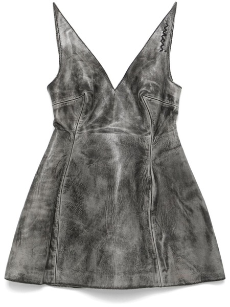  Marni Flared Mini Dress - Grey 