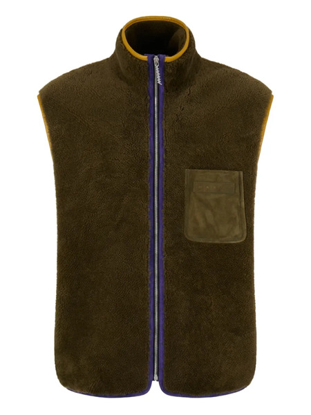  Marni Fleece Gilet - Green 