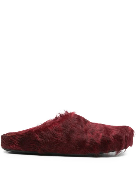  Marni Fussbett Mules - Red 