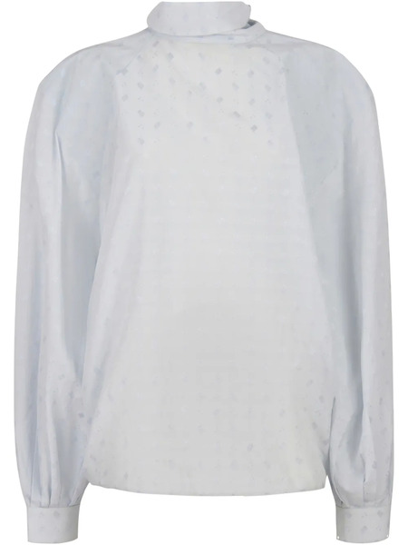  Marni High-collar Shirt - Blue 