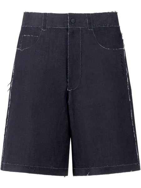  Marni High-waisted Denim Shorts - Blue 