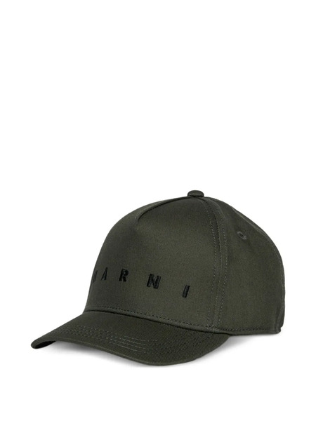  Marni Kids Logo Cap - Green 