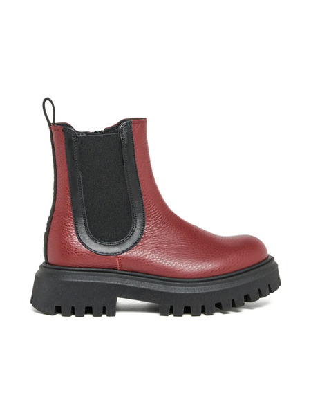  Marni Kids Panelled Boots - Red 