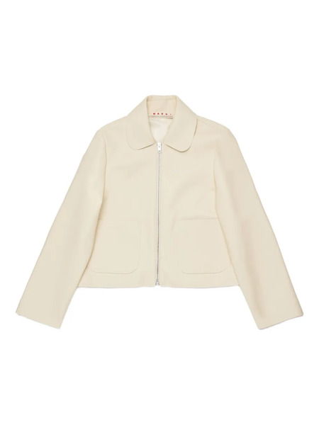  Marni Kids Zip-fastening Jacket - Neutrals 
