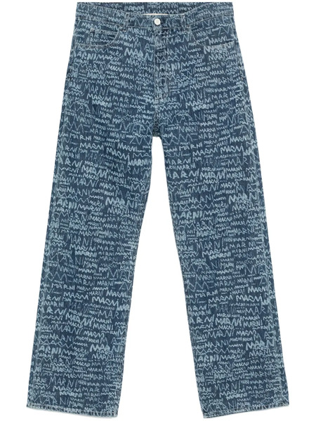  Marni Lasered Jeans - Blue 