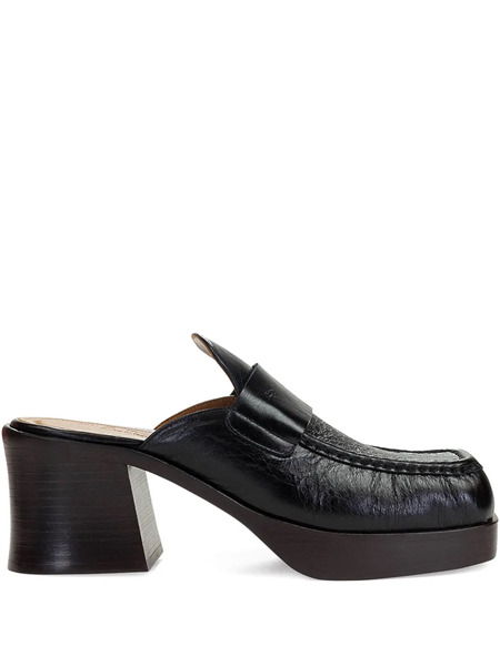  Marni Leather black Mules 