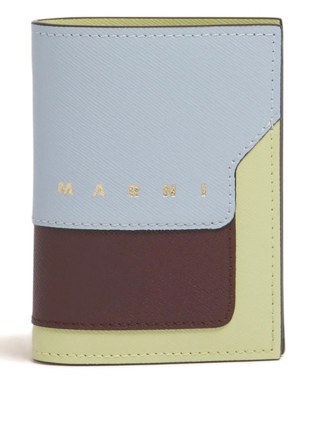 Marni Logo-print Wallet - Blue 
