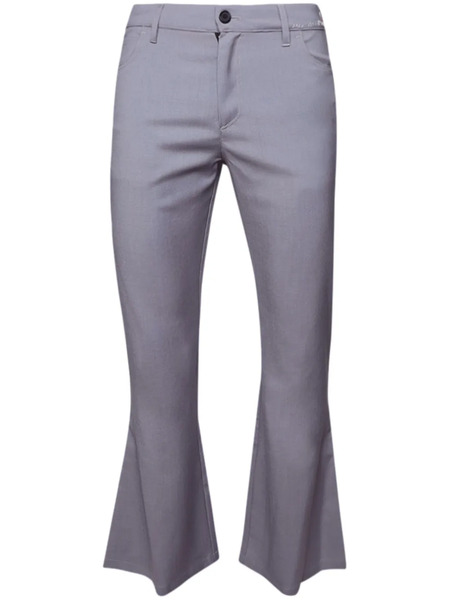  Marni Mid-rise Flared Trousers - Grey 