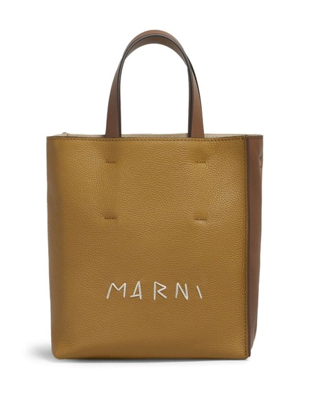  Marni Mini Museo Tote Bag - Neutrals 