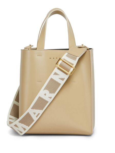  Marni Mini Museo Tote Bag - Neutrals 