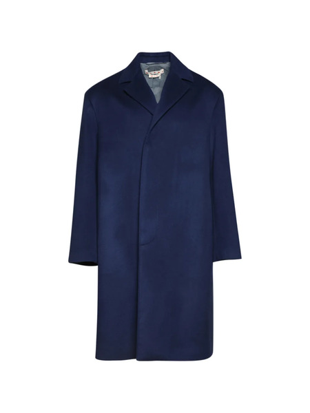  Marni Notched Coat - Blue 