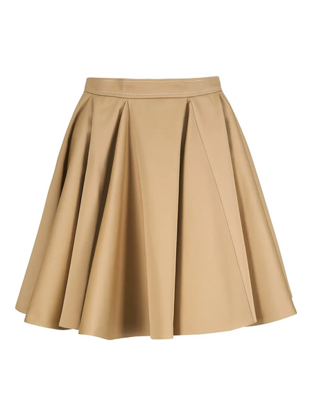  Marni Pleated Mini Skirt - Neutrals 