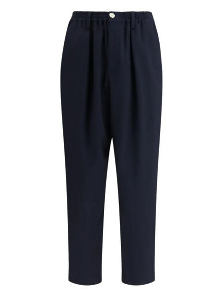  Marni Pleated Wool Trousers - Blue 