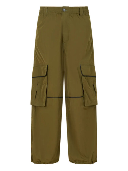  Marni Pocket Belt-loop Trousers - Green 