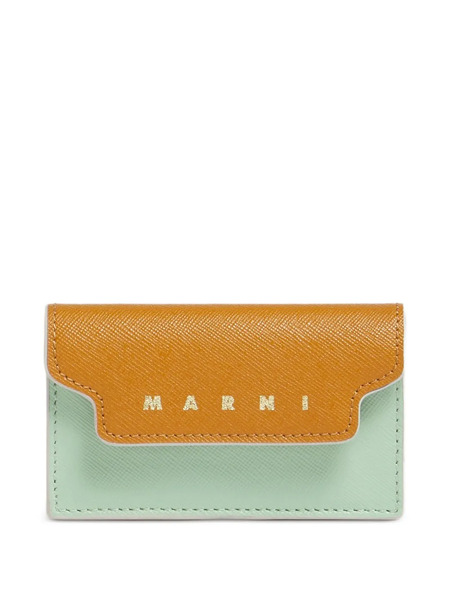  Marni Saffiano Leather Wallet - Brown 