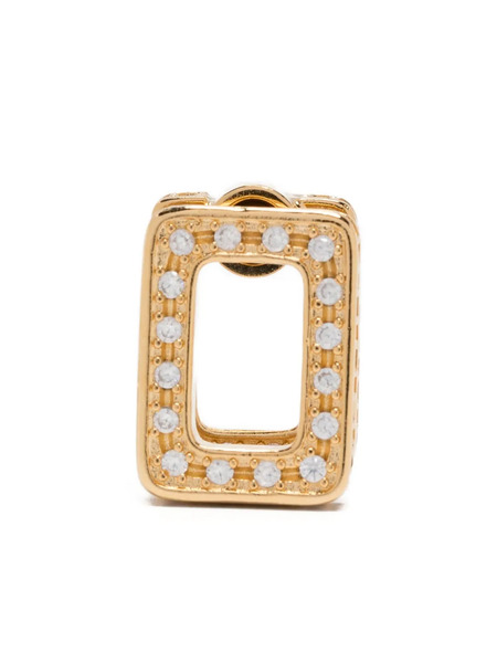  Marni Square-frame Diamond Earring - Gold 