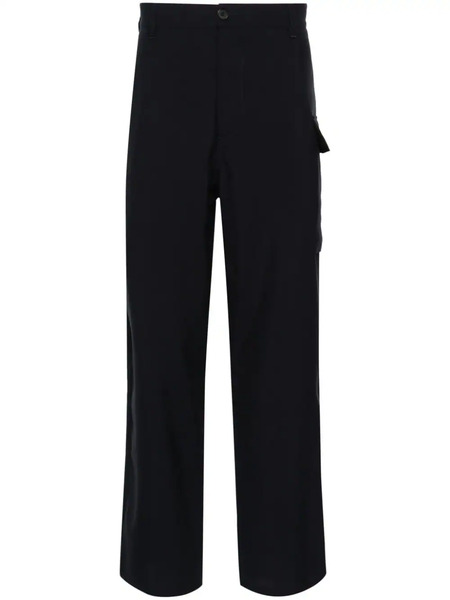  Marni Straight-leg Wool Trousers - Blue 