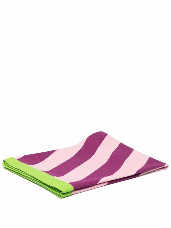  Marni Striped Bath Towel - Pink 