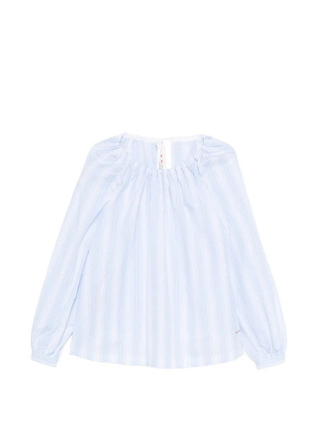  Marni Striped Long-sleeved Top - Blue 