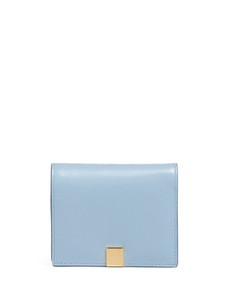  Marni Tri-fold Leather Wallet - Blue 