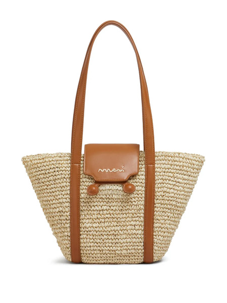  Marni Trunkaroo Beach Tote Bag - Neutrals 