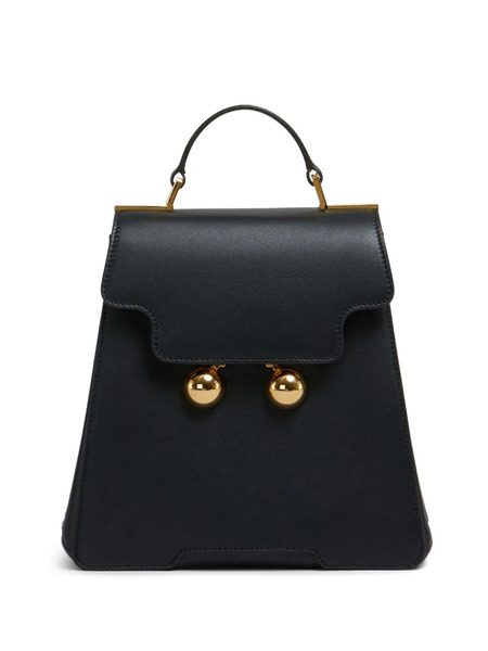  Marni Trunkaroo Leather Backpack - Black 