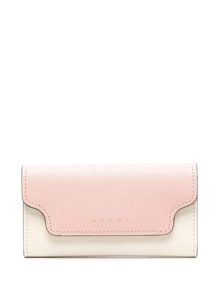  Marni Two-tone Leather Keyholder - Neutrals 