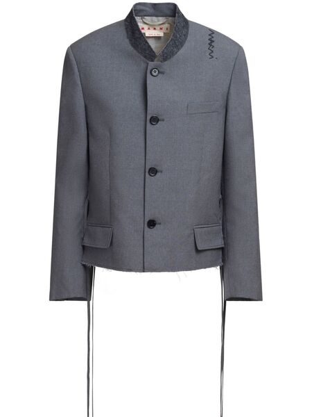  Marni Virgin Wool Jacket - Grey 