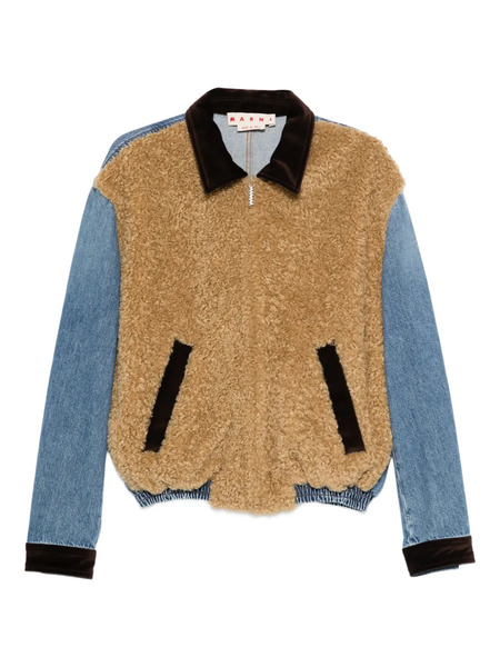  Marni Zip-up Jacket - Brown 