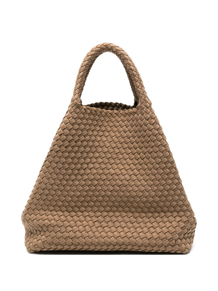  Marrea Large Marrea Braided Handle Shoulder Bag - Neutrals 