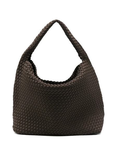  Marrea Large Braided Shoulder Bag - Brown 