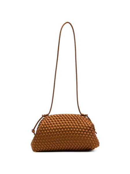  Marrea Woven Clutch Bag - Brown 