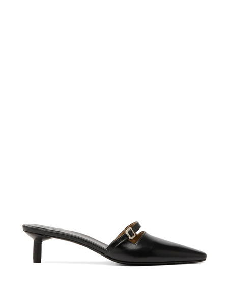  Marsèll Buckled-strap Point-toe Mules - Black 