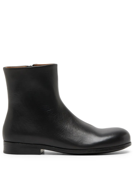 Marsèll Capozucca Leather Ankle Boots - Black 