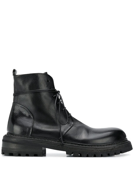  Marsèll Carrucola Combat Boots - Black 
