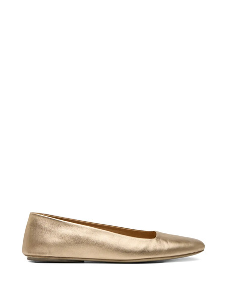  Marsèll Distesa Metallic Ballet Flats - Gold 