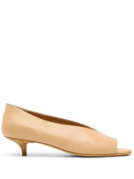  Marsèll Fiuto Leather Pumps - Neutrals 