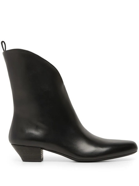  Marsèll Goccio Leather Boots - Black 