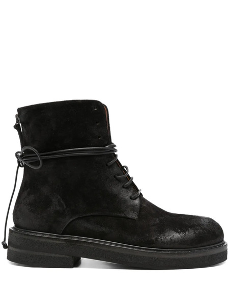  Marsèll Lace-up Combat Boots - Black 