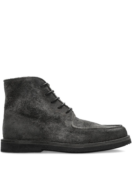  Marsèll Lace-up Suede Boots - Grey 