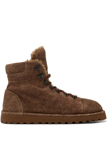  Marsèll Pallottola Crepping Boots - Brown 