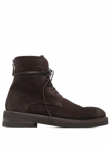  Marsèll Parrucca Lace-up Suede Boots - Brown 