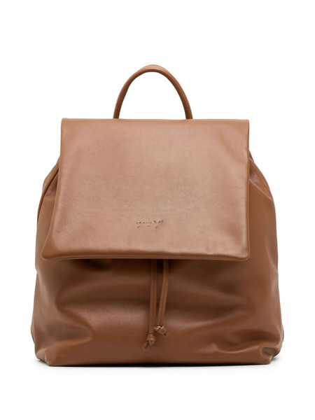  Marsèll Patta Leather Backpack - Brown 
